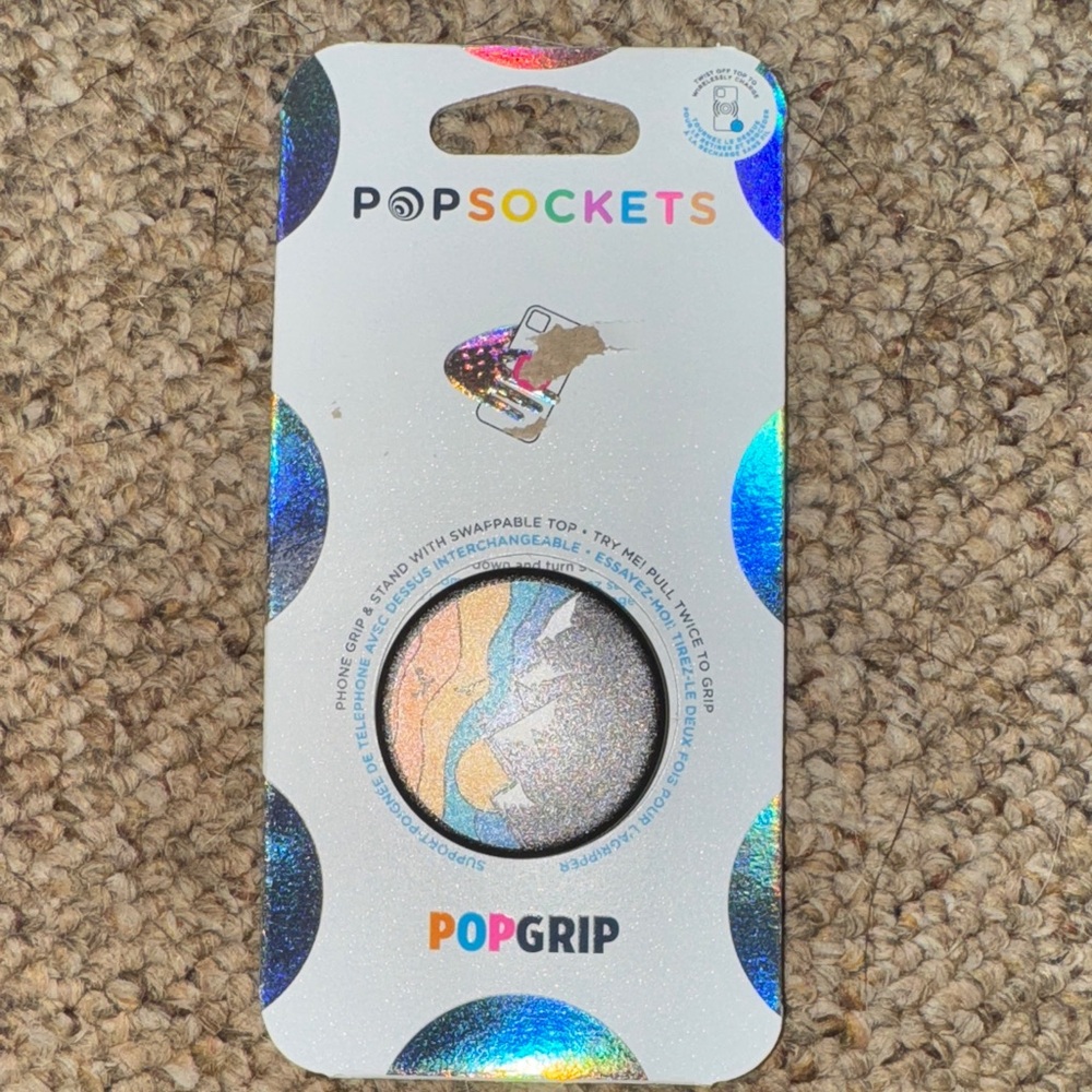 PopSocket PopGrip - Iridescent Multicolor